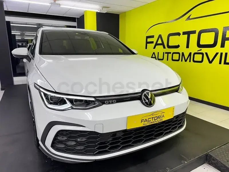 Usado VW Golf VII GTD 184 CV (135 kW) 2021 Blanco Utilitario