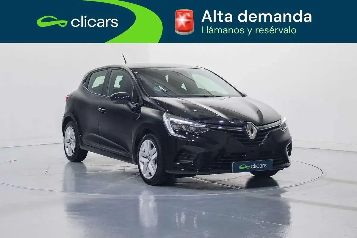 Usado Renault Clio Evolution 91 CV (66 kW) 2022 Negro Utilitario