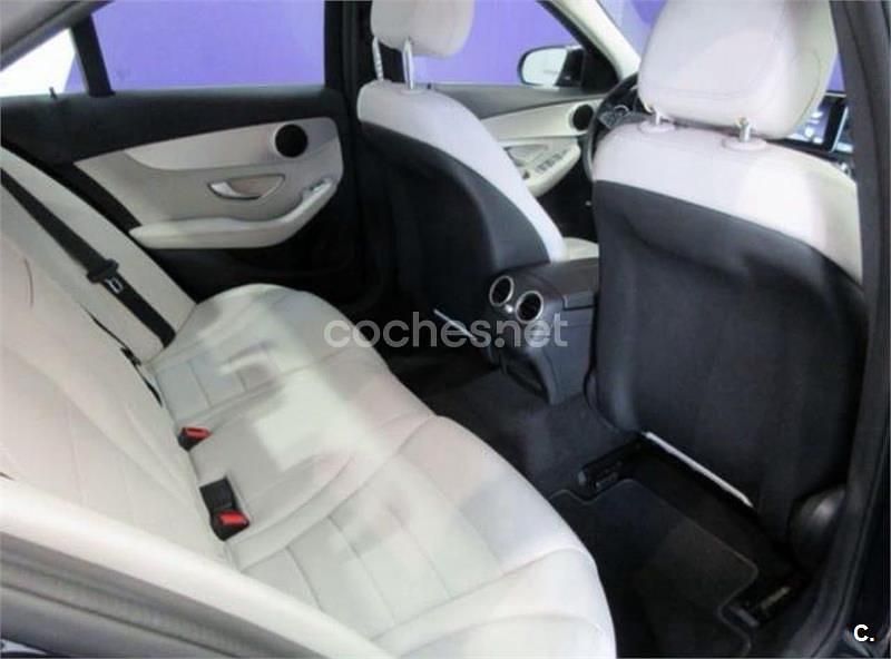 Usado Mercedes C200 Exclusive 136 CV (100 kW) 2017 Azul Berlina
