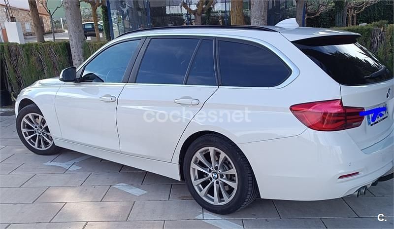 Usado BMW 320 Efficient Dynamics 184 CV (135 kW) 2016 Blanco Familiar