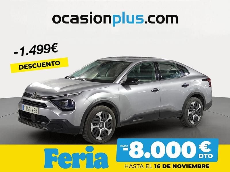Gris Usado 2024 Citroën C4 PureTech Berlina | 16.490 € (Precio justo) - Imagen 1/4