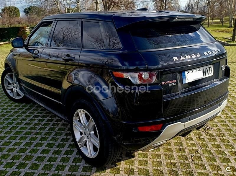 Usado Land Rover Range Rover evoque Dynamic 190 CV (139 kW) 2014 Negro SUV