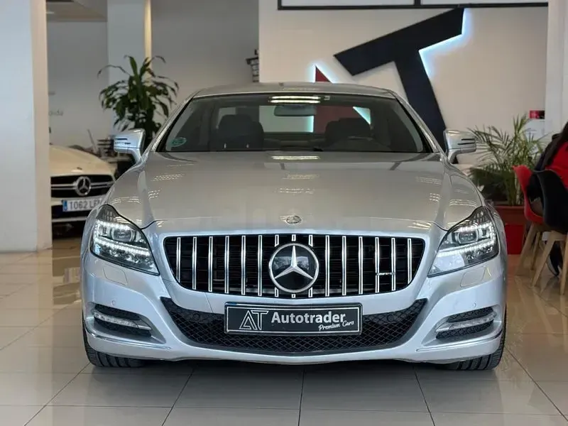 Usado Mercedes CLS350 306 CV (225 kW) 2012 Gris / plata Coupe