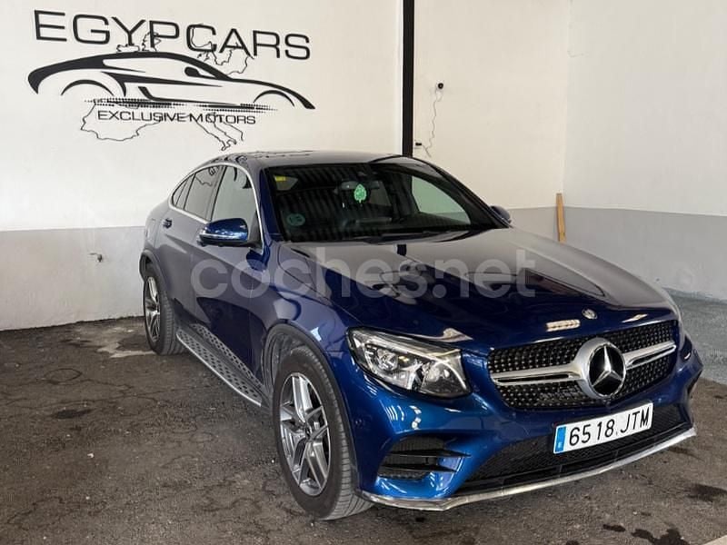 Azul Usado 2016 Mercedes GLC220 Coupe | 24.990 € (Buen precio) - Imagen 1/4