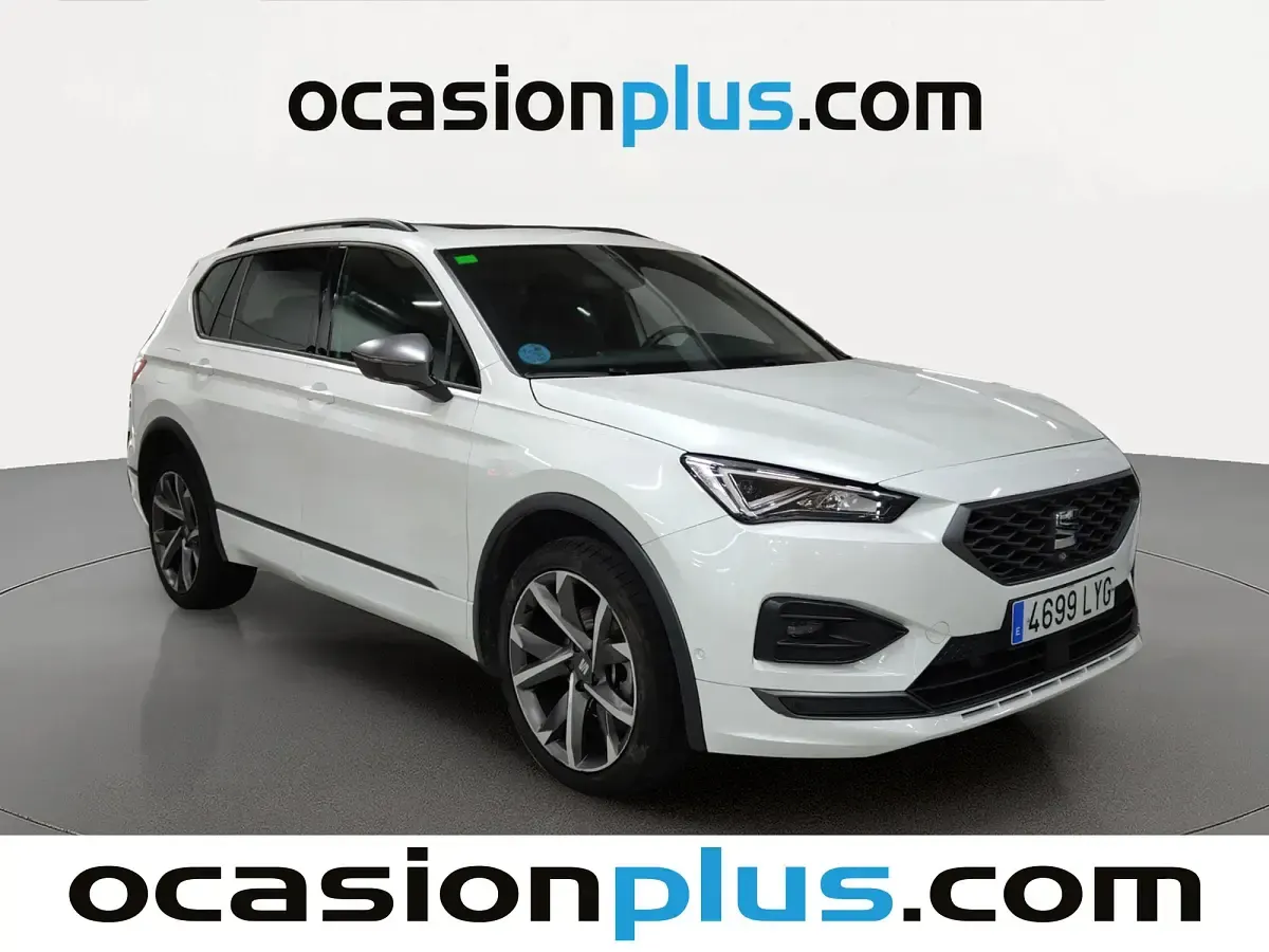 Usado Seat Tarraco FR 150 CV (110 kW) 2022 Blanco SUV