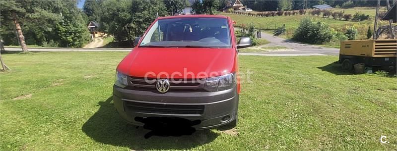 Usado VW Transporter 102 CV (75 kW) 2013 Rojo Van