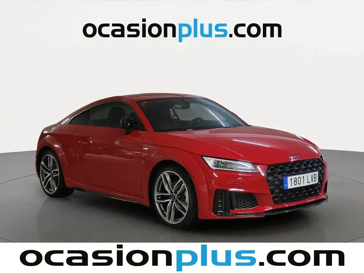 Usado Audi TT S-Line 197 CV (144 kW) 2021 Rojo Coupe