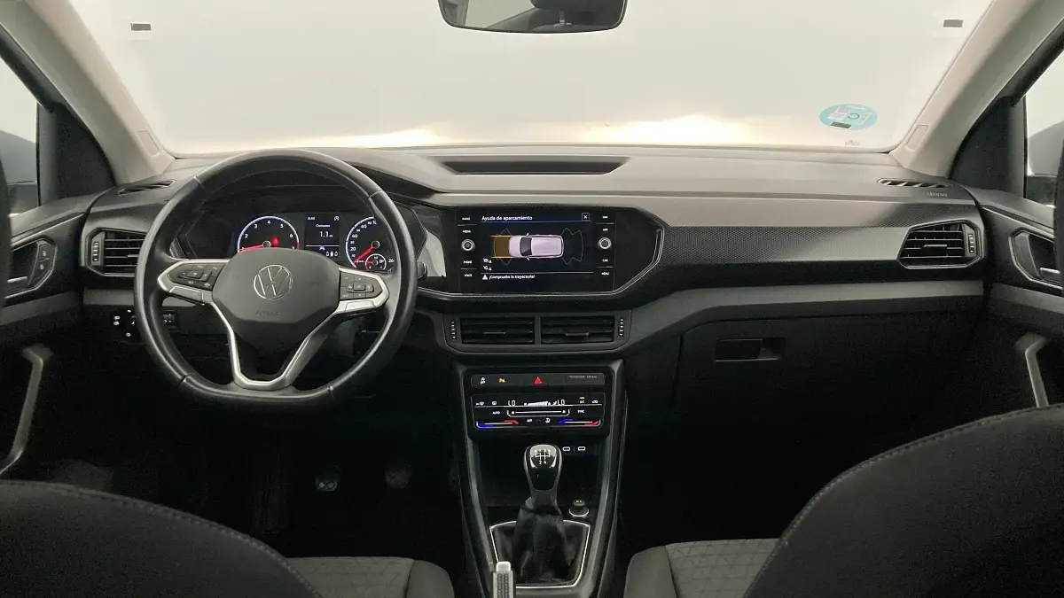 Usado VW T-Cross Advance 95 CV (69 kW) 2022 Plata reflex SUV