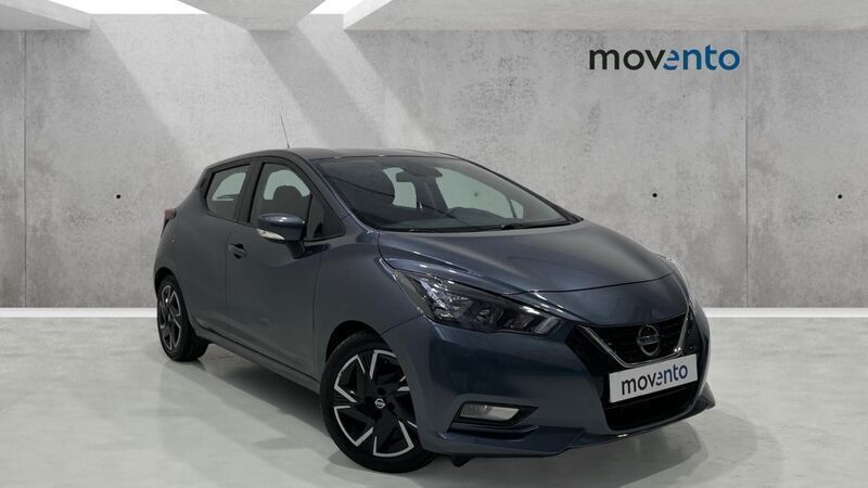 Gris Usado 2021 Nissan Micra Acenta Utilitario | 15.300 € (Caro) - Imagen 1/4