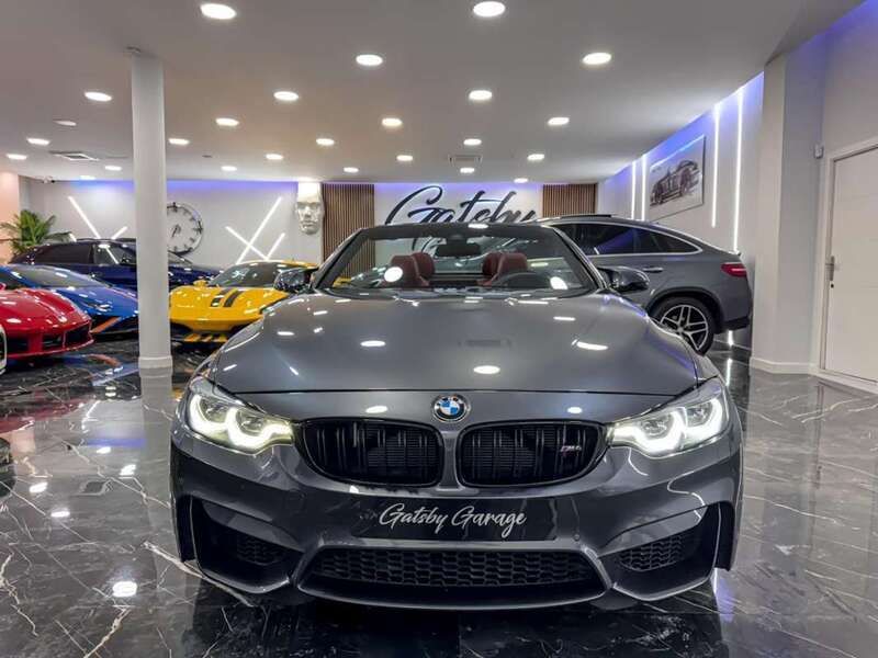 Usado BMW M4 Cabriolet Competition Edition 450 CV (330 kW) 2019 Gris Descapotable
