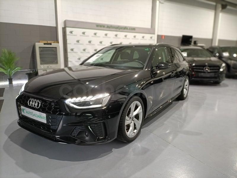 Usado Audi A4 S-Line 136 CV (100 kW) 2021 Negro Familiar