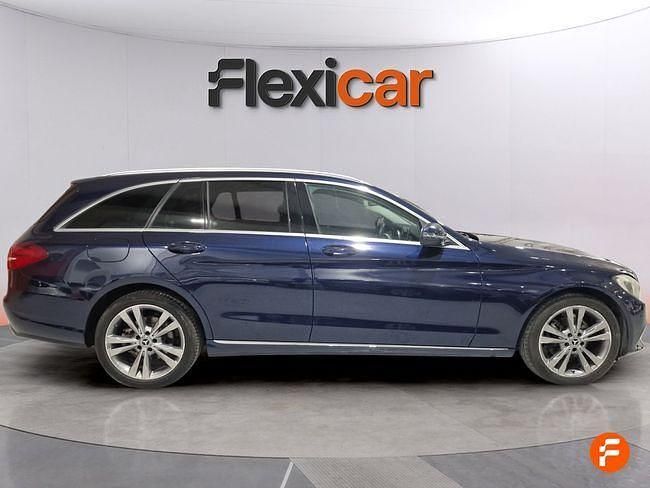 Usado Mercedes C220 170 CV (125 kW) 2017 Azul Familiar