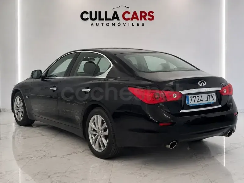 Usado Infiniti Q50 Sport Tech 170 CV (125 kW) 2016 Negro Berlina