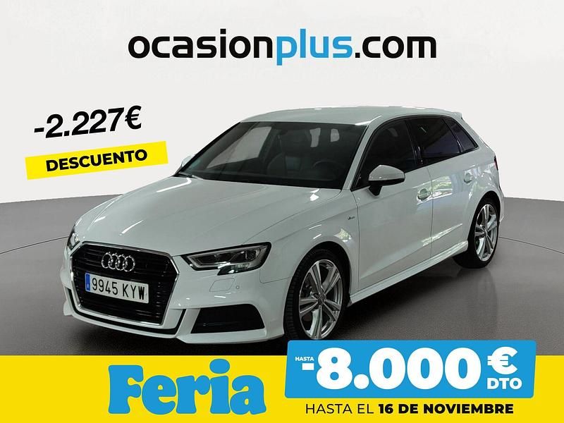 Blanco Usado 2019 Audi A3 S-Line Berlina | 24.500 € (Caro) - Imagen 1/4