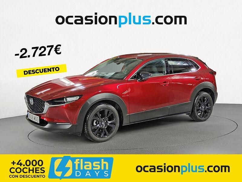 Rojo Usado 2023 Mazda CX-30 Homura-Line SUV | 29.999 € (Caro) - Imagen 1/4