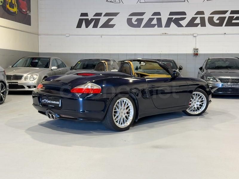Usado Porsche Boxster S 260 CV (191 kW) 2004 Azul Descapotable