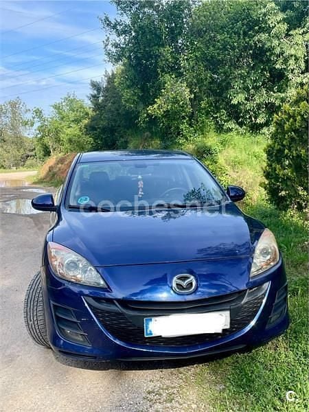 Usado Mazda 3 Active 105 CV (77 kW) 2009 Azul Berlina