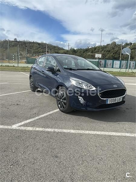 Usado Ford Fiesta Trend 85 CV (62 kW) 2020 Azul Utilitario