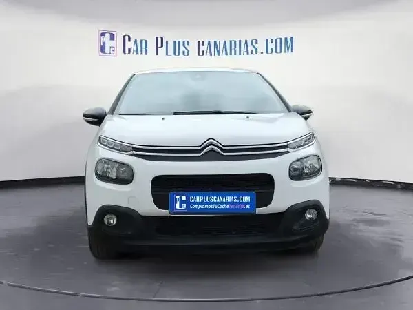 Usado Citroën C3 Feel 82 CV (60 kW) 2019 Blanco Utilitario