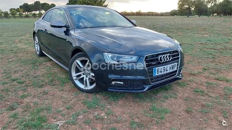 Usado Audi A5 S-Line 245 CV (180 kW) 2014 Azul Coupe