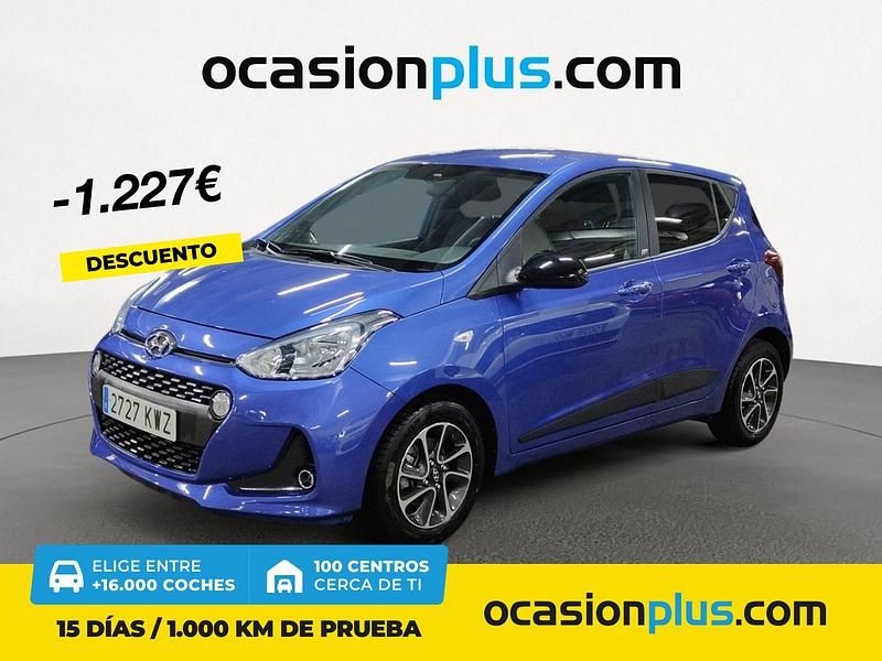 Azul Usado 2019 Hyundai i10 GO! Utilitario | 13.500 € (Un poco caro) - Imagen 1/4