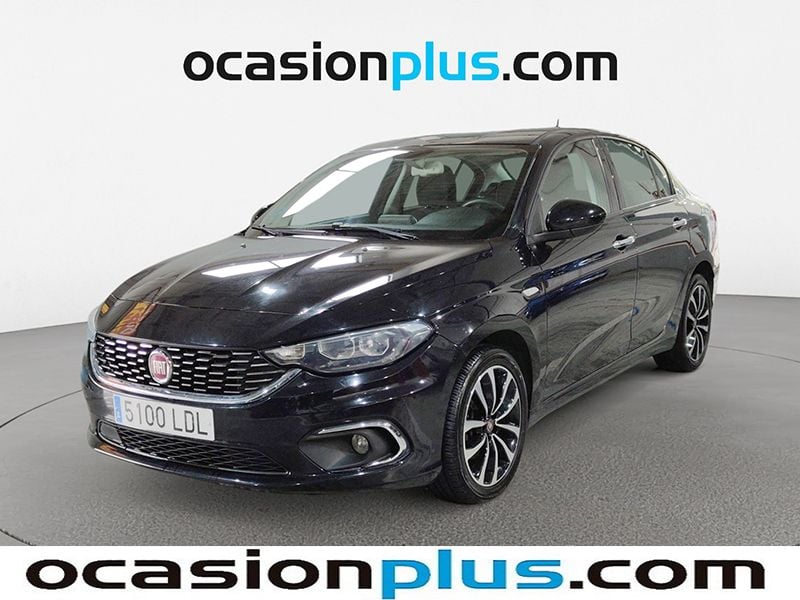 Negro Usado 2019 Fiat Tipo Lounge Berlina | 9991 € (Precio justo) - Imagen 1/4