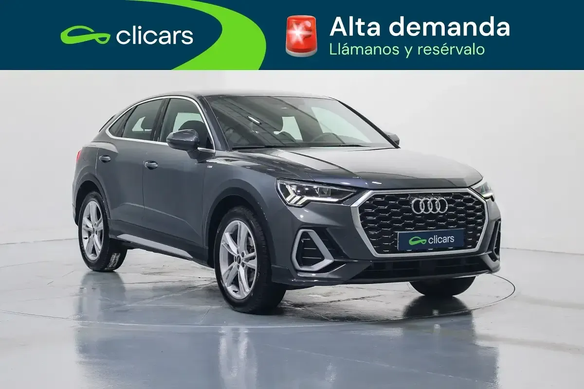Usado Audi Q3 Sportback S-Line 150 CV (110 kW) 2022 Gris SUV