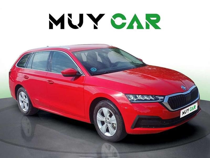Brugt Skoda Octavia Ambition 116 HK (85 kW) 2021 Rød Stationcar