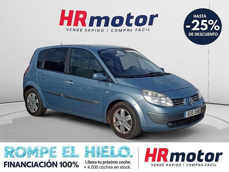 Usado Renault Scénic II Dynamique 130 CV (95 kW) 2005 Azul Monovolumen