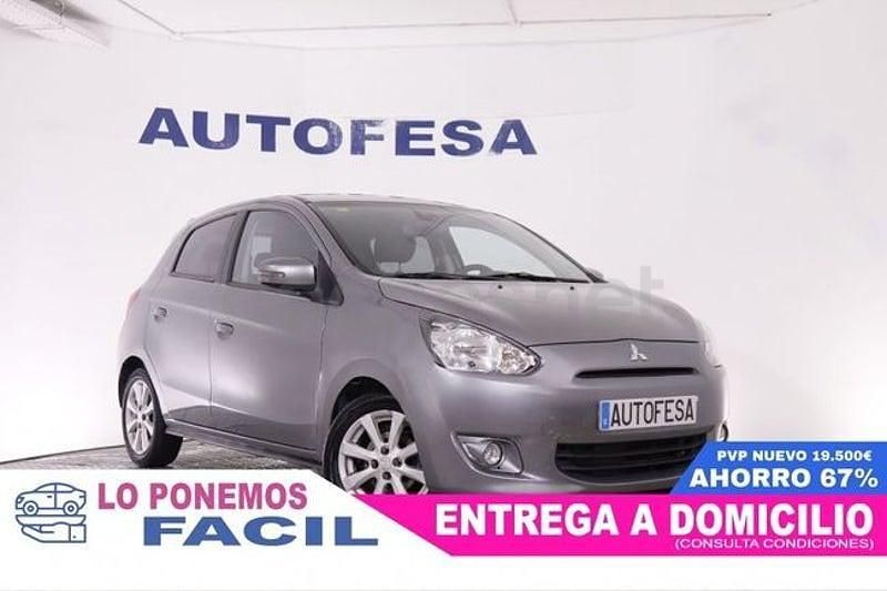 Usado Mitsubishi Space Star Motion 80 CV (58 kW) 2015 Gris / plata Berlina