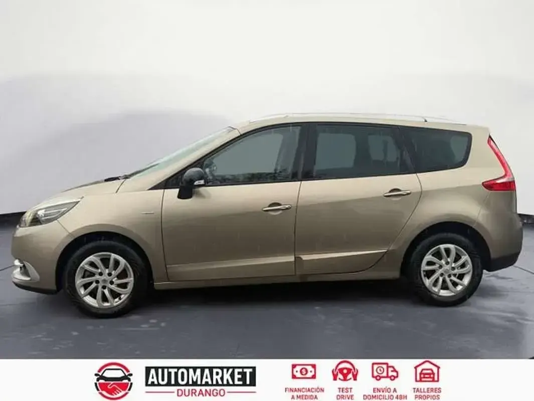 Usado Renault Scénic III LIMITED 110 CV (80 kW) 2014 Gris Monovolumen