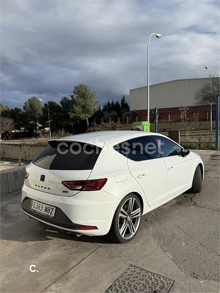 Usado Seat Leon CUPRA 280 CV (205 kW) 2014 Blanco Berlina