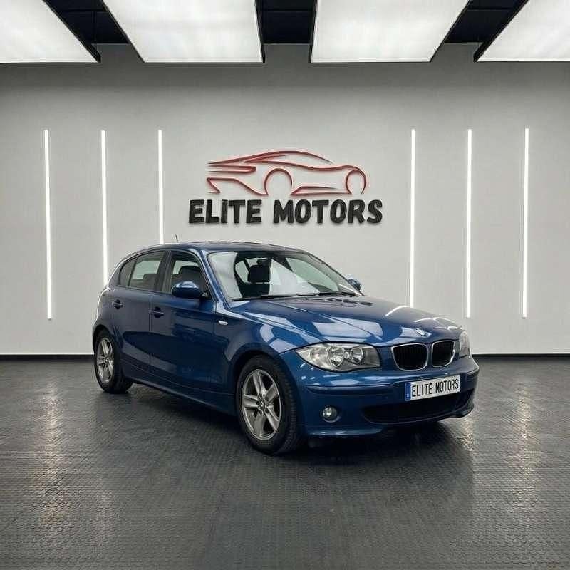 Usado BMW 118 122 CV (89 kW) 2005 Azul Utilitario