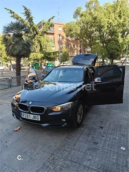 Usado BMW 316 116 CV (85 kW) 2013 Negro Familiar