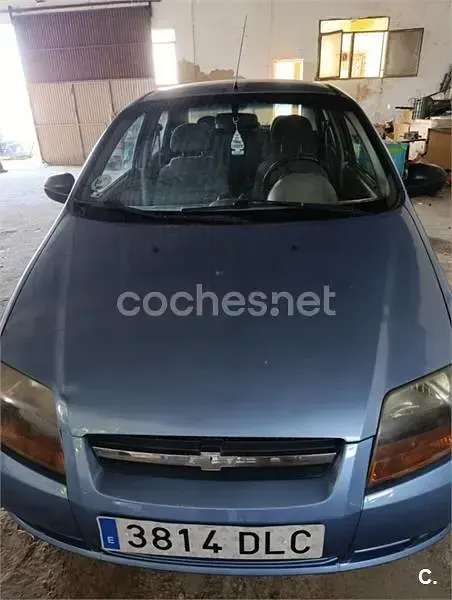 Usado Chevrolet Kalos SE 83 CV (61 kW) 2005 Azul Berlina