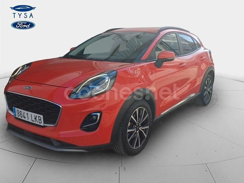 Rojo Usado 2020 Ford Puma Titanium SUV | 16.985 € (Un poco caro) - Imagen 1/4