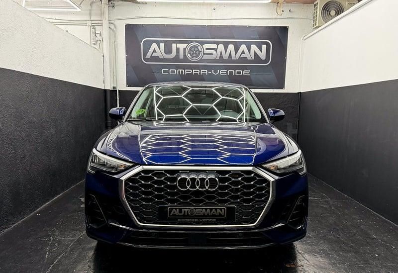 Usado Audi Q3 Sportback Premium 150 CV (110 kW) 2021 Azul SUV