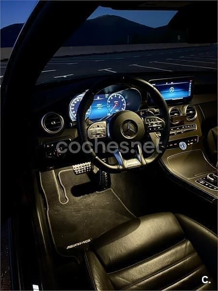 Usado Mercedes C43 AMG 390 CV (286 kW) 2021 Gris / plata Descapotable