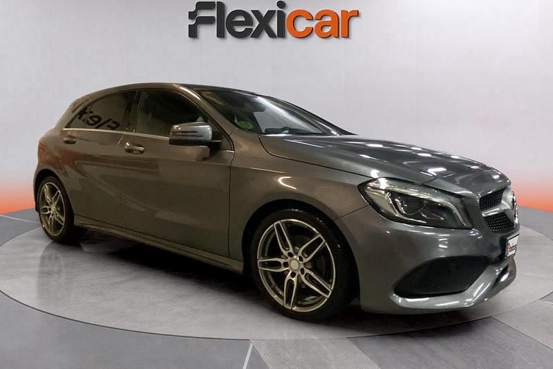 Gris Usado 2017 Mercedes A200 AMG line Utilitario | 16.290 € (Precio justo) - Imagen 1/4