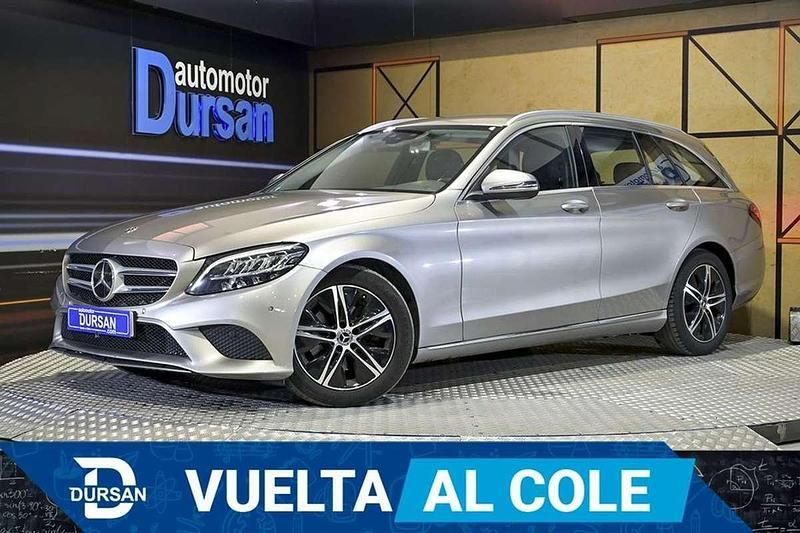 Marrón Usado 2018 Mercedes C200 Familiar | 18.990 € (Precio justo) - Imagen 1/4