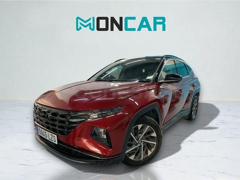 Granate Usado 2022 Hyundai Tucson SUV | 19.490 € (Precio justo) - Imagen 1/4
