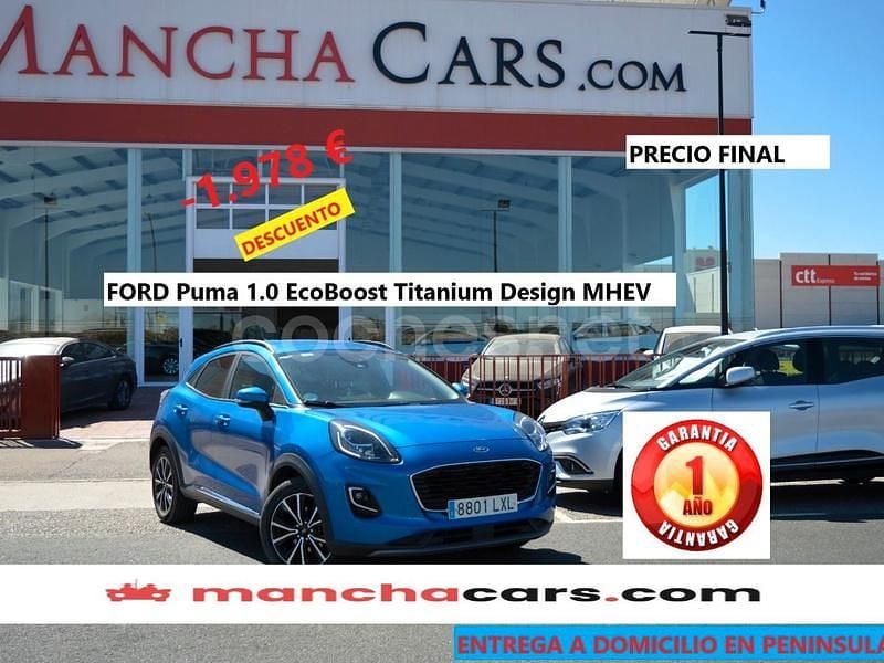Usado Ford Puma Titanium 125 CV (91 kW) 2022 Azul SUV