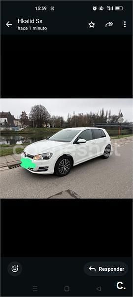 Usado VW Golf VII Business 115 CV (84 kW) 2017 Blanco Berlina