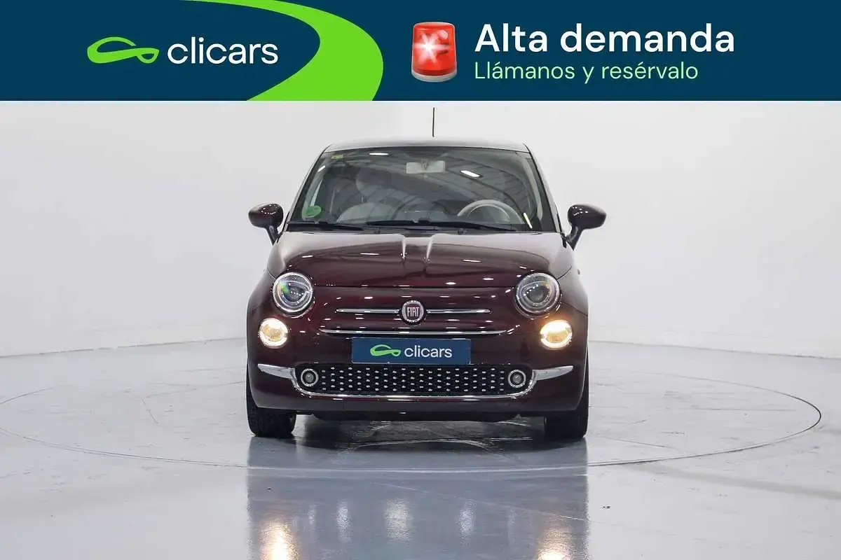Usado Fiat 500 Lounge 69 CV (50 kW) 2017 Rojo Utilitario