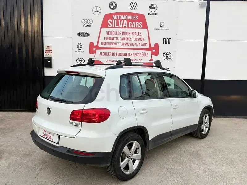 Begagnad VW Tiguan 140 HK (102 kW) 2015 Vit SUV