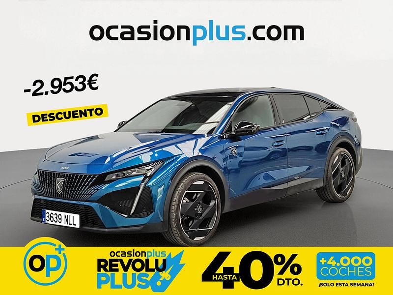 Usado Peugeot 408 GT 225 CV (165 kW) 2024 Azul SUV