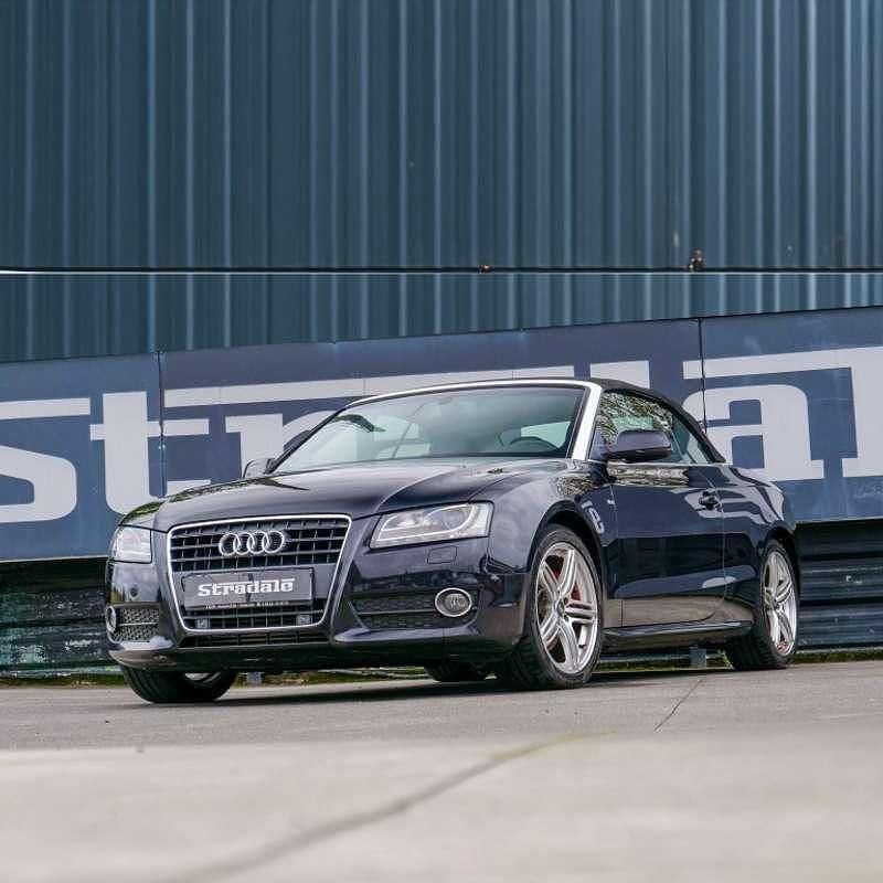 Usado Audi A5 Cabriolet 211 CV (155 kW) 2009 Negro Descapotable