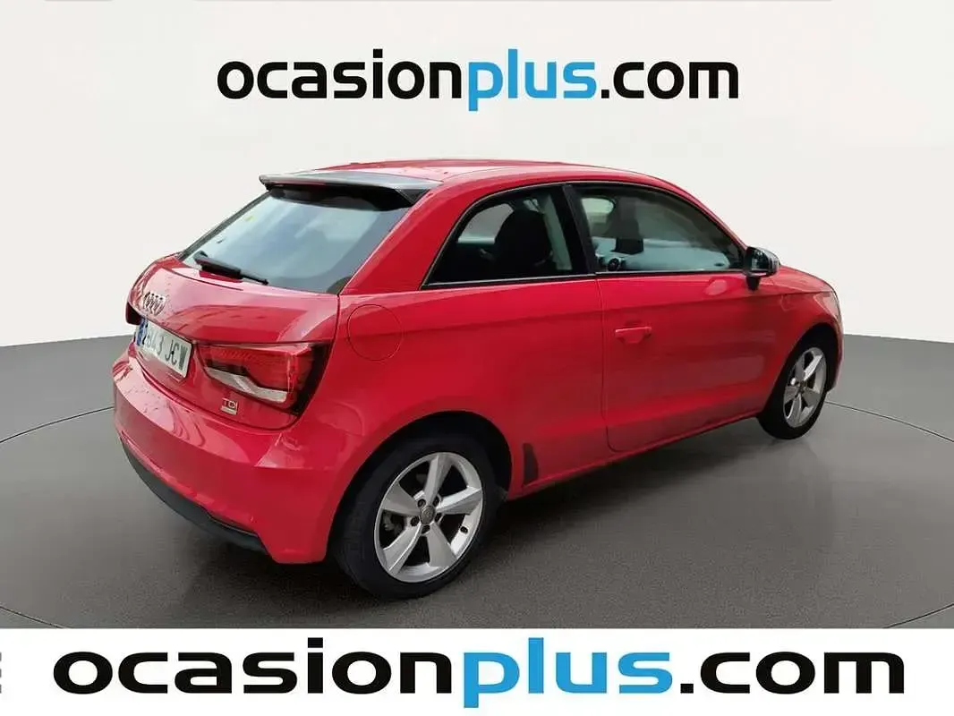 Usado Audi A1 Design 90 CV (66 kW) 2015 Rojo Utilitario