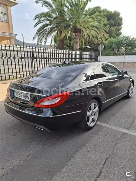 Usado Mercedes CLS350 265 CV (194 kW) 2011 Negro Coupe