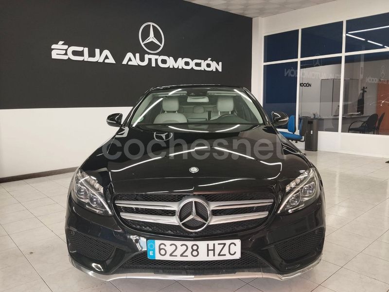 Negro Usado 2014 Mercedes C220 AMG line Berlina | 16.500 € (Caro) - Imagen 1/4